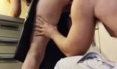 Subservient maid Kitty has squirting orgasms in the kitchen and cleans up after herself MP4 720p