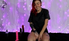 Butt Slut Trains her Ass (wide angle)