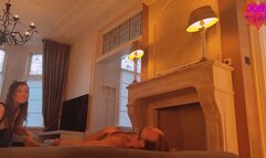 Face Sitting Full: Horny Kitty rides Lion's face, smothers him and makes him cum with her big fat asscheeks MP4 720p