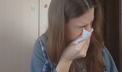 Crazy snorting of snot from the nose