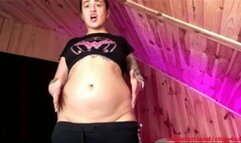 Huge monster in my belly