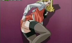 Horny lady in uniform gets fucked hard