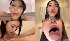 Kana Morisawa - Smell of Her Erotic tongue and Spit Part 1