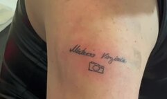 Mistress Virginia and Faith - first tattoo and toilet humiliation