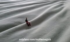 Giantess sits on you