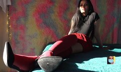 Pointy Shoes and Red Socks