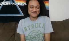 Week 9 Pregnant Boobs Measurement with Daisy