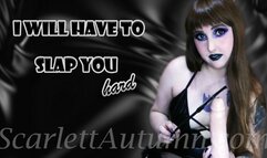 Jealous GF slaps your Cock MP4