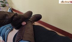 brown boots ankle shoejob