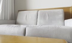 Sweaty feet worship after travelling