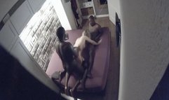 Nest home camera catches wife with 2 black guys