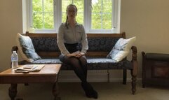 Michelle Teaches a Class Naked