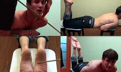 Bastinado boy feet Dimka 23