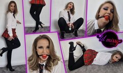 Lil Missy UK in Thick tights vibed in cuffs