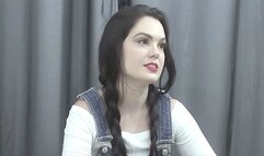 Smoking Close Up Lips 120's (Model Paula Video 0235) (1920X1080)