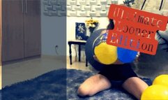 Looner Yellow & Blue Balloons Blow and Pop - 191