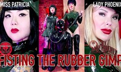 FISTING THE RUBBER GIMP