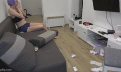 So much dust and floral scents around me