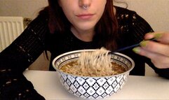 Sobbing over spicy soup