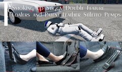 Smoking Up Stiggy Double Feature in Loafers and Patent Leather Stiletto Pumps (mp4 1080p)