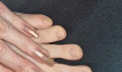 Feet and nailslong be beauty