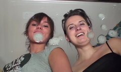 Spitting - Sylwia And Weronika Spit At You - HD 1280x720