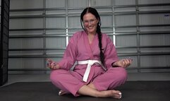 NATASSHA'S KARATE MEDITATION MASTURBATION (4K)