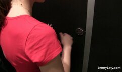 I take him into the fitting room to make him cum with my mouth !