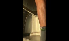 Morning Sunshine On My Sexy Calf Muscles