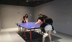 LUNA182_The game of Piggyback by Channel and table tennis Ponyplay in arena