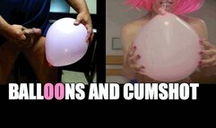 BALLOONS AND CUMSHOT