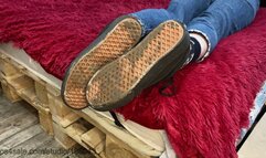 Swallowing nasty mud from My Vans soles