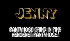 Jenny Welch - POV Lap Dance In Pink Fencenet Pantyhose