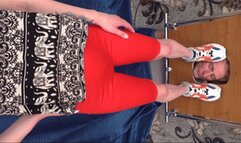 College girl in dirty Nike M2K Tekno sneakers tramples my face (part 3 of 5), flo539x 1080p