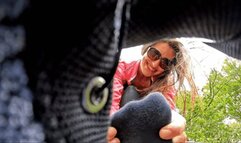 Join me for a run, tiny guy!