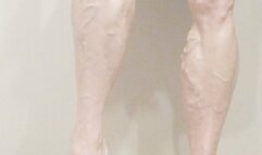 Tempest putting on sunscreen