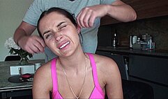 puts them in your ears and pulls them a bit !(1920x1080 HD) MP4