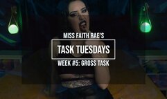 Week 5: A Gross Task for my Filthy Pets (MP4)
