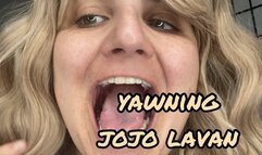 Yawning sooooo tired and exhausted