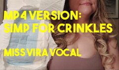 MP4 VERSION: DIAPER LOVER ASMR- Simp for Crinkles