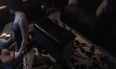 Hidden cam BBC riding