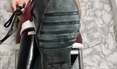 Rubber outside, Sweaty inside