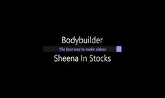 Bodybuilder Sheena In Stocks (Small)