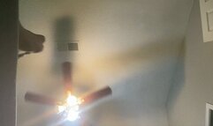 Teeny watches Giantess Shaking his tiny friend with feet and toes in Nylons POV 4k