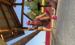 Domina Evgenia - Resting outdoors