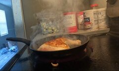 Giantess Cooking Teenie On Stove POV 1080