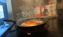 Giantess Cooking Teenie On Stove POV1080 smaller