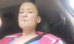 Smoking in the car