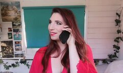 Sissy training by the red haired giantess