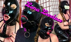 Gag Testing in Fetish Outfits
